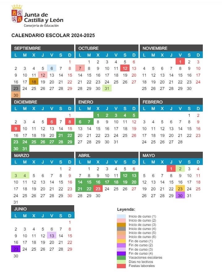 Calendario 24-25